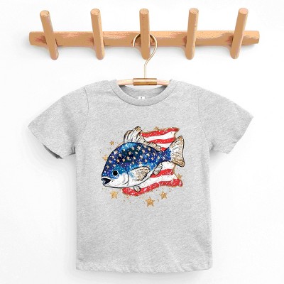 The Juniper Shop Patriotic Fish Youth Short Sleeve Tee