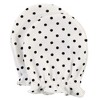 Hudson Baby Infant Girl Cotton Scratch Mittens, Rose, 0-6 Months - 2 of 4