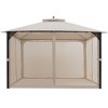 Tangkula 12' x 10' Octagonal Tent Outdoor Gazebo Canopy Shelter with Mosquito Netting - 4 of 4