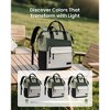 Laptop Backpack for Women, 15 Inch Travel Backpack for Work College Business, Water Resistant Teacher Nurse Bag - 3 of 4
