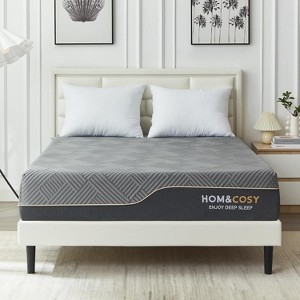 Dyonery Extra Firm Memory Foam Mattress Luxury Cooling Gel Green Tea Bed Mattresses - 1 of 4