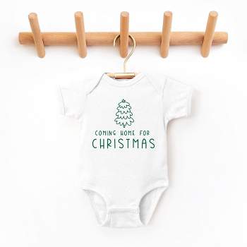 The Juniper Shop Home For Christmas Baby Bodysuit