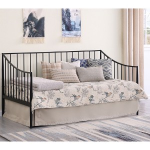 Twin Size Metal Daybed with Sturdy Frame for Bedroom - 1 of 4