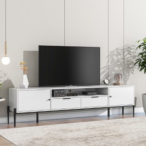 DOMETOUR Modern TV Console, Entertainment Center with Storage for Living Room 70.86x15.74x21.85inch - 1 of 4