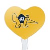 UC Irvine Secondary Logo Heart Love Cupcake Picks Toppers Decoration Set of 6 - 2 of 4