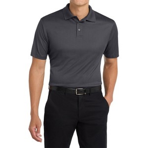Mafoose Men's Short Sleeve Moisture-Wicking Performance Fine Jacquard Polo Shirt - 1 of 4