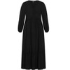 Women's Plus Size Gaia Dress - black | CITY CHIC - image 3 of 4