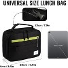Lunch Box Kids, Insulated Lunch Bag Kids Boys Girls Back to School, Soft Lunch Box for Men Reusable Lunchbox for Office,Outdoor,School - 3 of 4