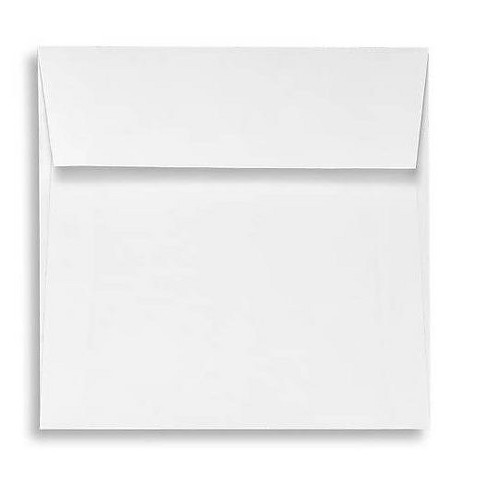 Lux 70 Lb 5 3 4 X 5 3 4 Peel Press Square Envelopes Bright White 85 70w 250 Target