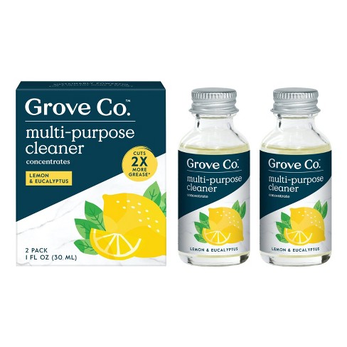 Grove Co. Multi-Purpose Cleaner Concentrate - Lemon - 1 fl oz/2pk - image 1 of 4