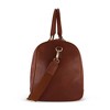 Yellowstone real leather 21 inch duffle, with burnished gold detailing - 4 of 4