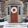 Vickerman Artificial Sparkle White Spruce Wreath - 4 of 4
