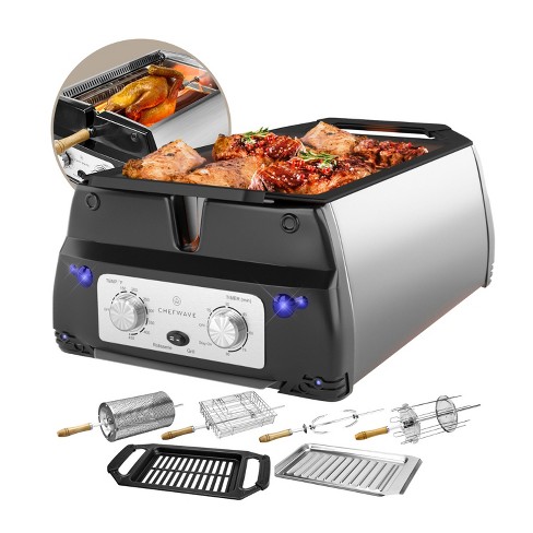 Chefwave Sosaku Smokeless Infrared Rotisserie Indoor Tabletop