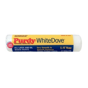 Purdy White Dove Woven Fabric 9 in W X 1/4 in Paint Roller Cover 1 pk - 1 of 1