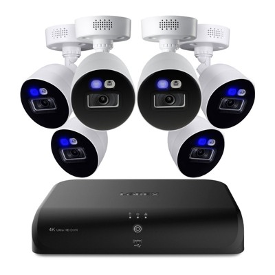 Lorex Fusion 4K 12 Channels (8 Wired and 4 Wi-Fi) 2TB Wired DVR System with Smart Deterrence Cameras D881A82B-8DA6-E