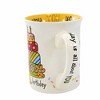 Enesco 4.5 Inch Happy Birthday You Mug Cake Candles Mugs - 2 of 3