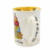 Enesco 4.5 Inch Happy Birthday You Mug Cake Candles Mugs - image 2 of 3