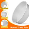 Unique Bargains Removable Loose Bottom Cake Pan 1 Pc - 4 of 4