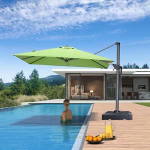 PURPLE LEAF UV Resistant Patio Umbrella Economical Outdoor Umbrella - 1 of 4