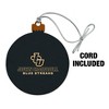 John Carroll University Blue Streaks Logo Wood Christmas Tree Holiday Ornament - 2 of 4