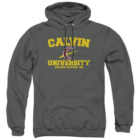 Campus Lab Calvin University Official Circle Logo Unisex Adult Pull over Hoodie Target