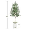 MOEPISY Artificial Olive Tree 8ft With Pot And Moss - 3 of 4