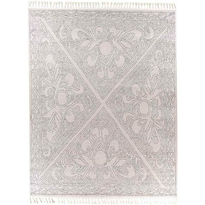Mark & Day Hellegat 7'10"x10' Rectangle Woven Indoor Area Rugs Medium Gray: Geometric, Stain-Resistant, Modern Decor