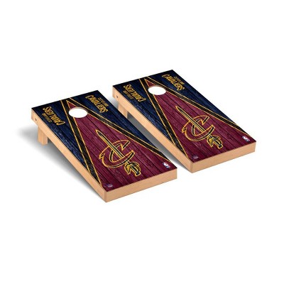 NBA Cleveland Cavaliers Premium Cornhole Board Triangle Weathered Version