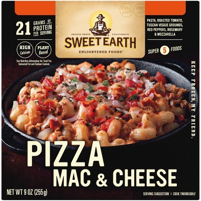 Sweet Earth Natural Foods Frozen Pizza Mac & Cheese - 9oz