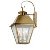 Livex Lighting Mansfield 2 - Light Wall Light in  Antique Brass - 3 of 4