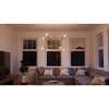 Urban Ambiance Luxury Modern Industrial Chandelier,  19-5/8"H x 42-3/8"W,  Brushed Nickel Finish, UHP2071 - 2 of 4