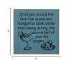 Slickblue Funny Queso & Margarita Wood Sign – Rustic Wall Decor for Kitchen or Bar – 7x7 Inches, Color Options - 3 of 3