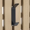 Cato 3 Hook Wall Mounted Coat Rack - STG5704 - Safavieh - 4 of 4