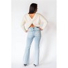 Women's Adelynn Twist-Back Sweater - falcon park - 2 of 4