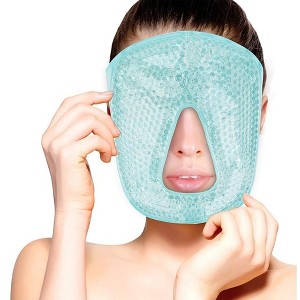 FOMI Hot Cold Gel Bead Full Facial Blackout Mask - 1 of 4