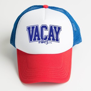 The Juniper Shop Varsity Vacay Vibes Youth Foam Trucker Hat - 1 of 1