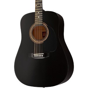 Rogue RA-090 Dreadnought Acoustic Guitar Black - 1 of 4