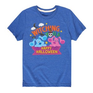 Boys' - Blue's Clues & You! - Witching You A Happy Halloween Short Sleeve Graphic T-Shirt - 1 of 4