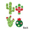 Big Dot of Happiness Merry Cactus - Decorations DIY Christmas Cactus Party Essentials - Set of 20 - 3 of 4