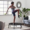 JumpSport 370 PRO Indoor Heavy Duty Lightweight 39-Inch Fitness Trampoline, Black - 4 of 4