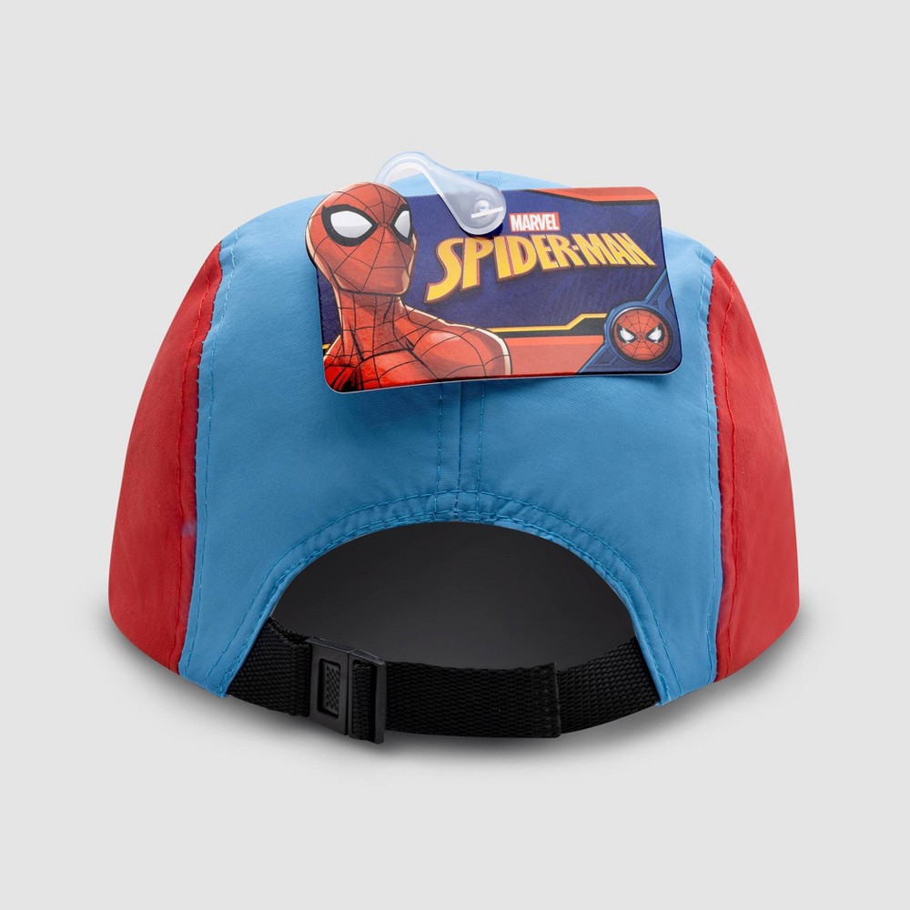 Toddler Boys Spider-Man Baseball Hat - Red 5