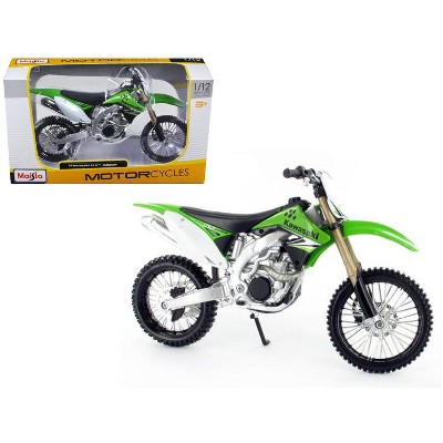 Kawasaki KX 450F Green 1/12 Diecast Motorcycle Model by Maisto