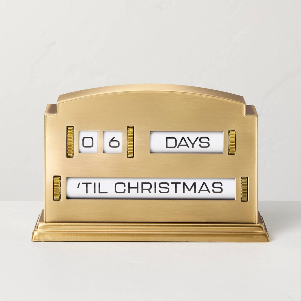 Brass Perpetual Advent Calendar - Hearth & Hand™ with Magnolia
