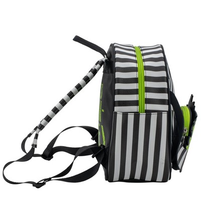 Beetlejuice Beetlejuice "It"s Showtime" Mini Cosplay PU Backpack Purse, Shoulder Bag, 10.5 Inch, Adjustable Straps, Faux Leather — фото 2