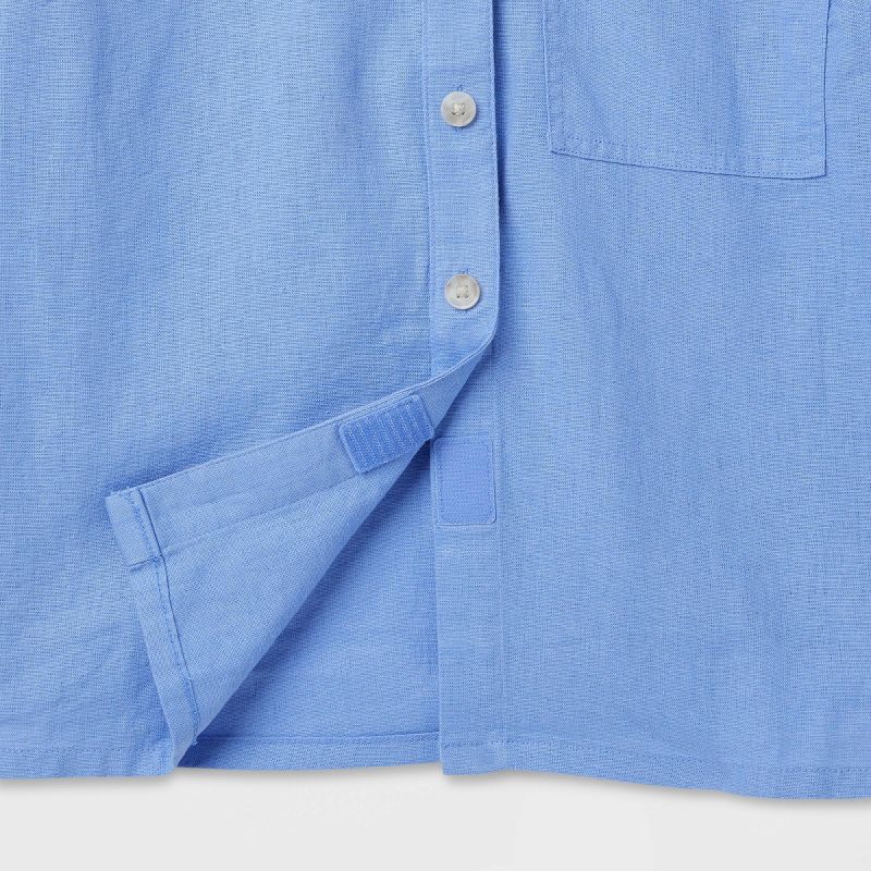 Women's Long Sleeve Adaptive Button-Down Shirt - Universal Thread™, 4 of 8