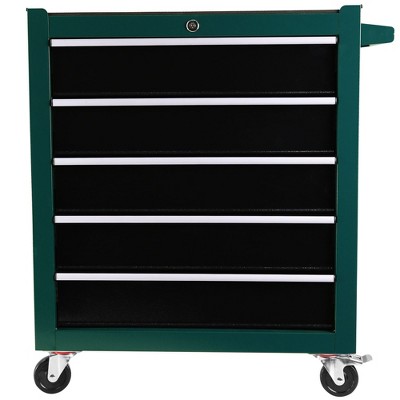 NicBex 5-Drawer Rolling Tool Chest Tool Storage Cabinet with Wheels for Garage Workshop