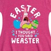 Girls' - SpongeBob Squarepants - Easter Weaster Fit & Flair Cap Sleeve Graphic Dress - 2 of 4
