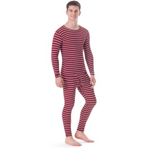 Rocky Thermal Underwear for Men, Long Johns Fleece Lined Set, Shirt & Pants, Base Layer - 1 of 4