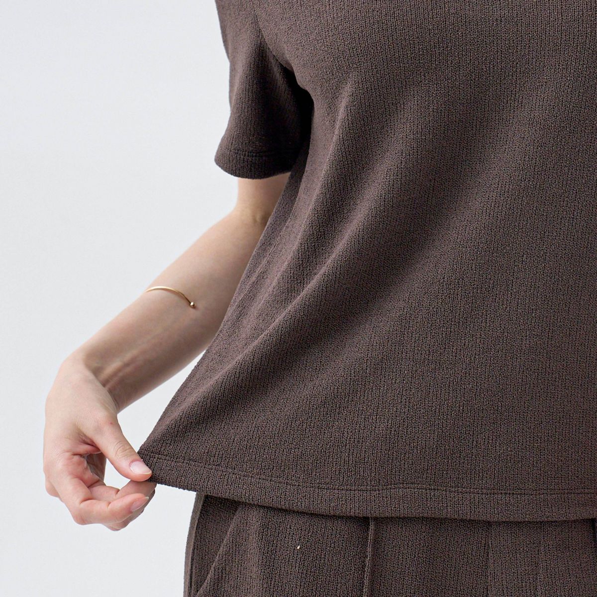 Women's Short Sleeve Polo Collar Top - A New Day™ - thumbnail 5