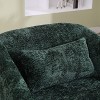 Okak Fine Modern 360° Swivel Barrel Chair Accent Chair with Soft Pillow Round Sofa Armchair Club Chair for Hotel Lounge Bedroom - 3 of 4
